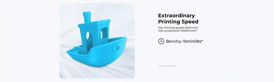 Creality Ender 3 V3 KE 3D Yazıcı tanıtım g&ouml;rseli 1