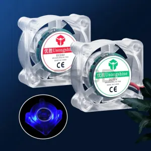 3D Yazıcı Işıklı Kare Fan