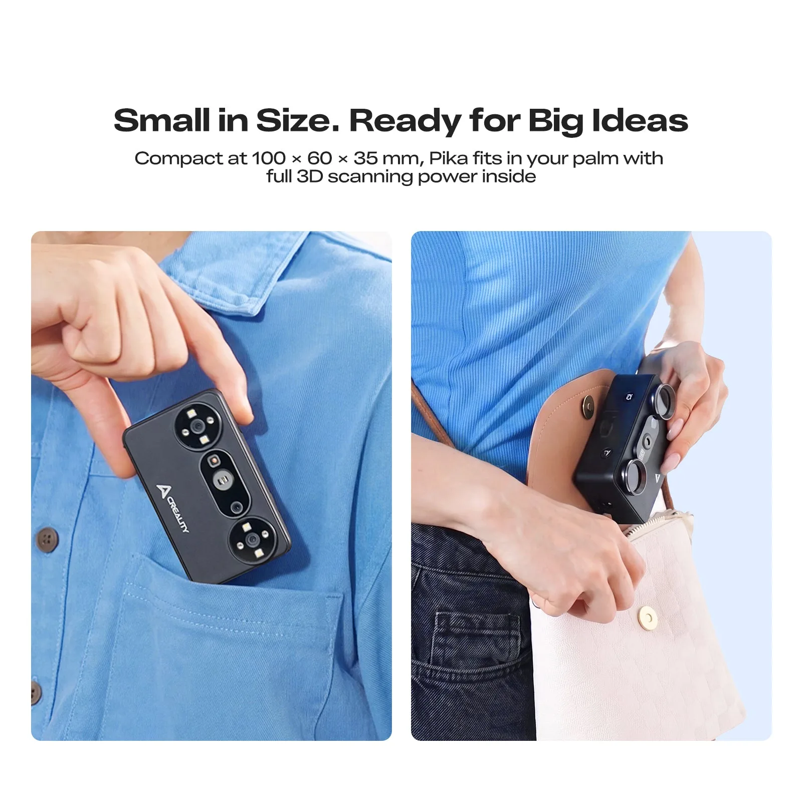 Creality Pika 3D Scanner görseli 2