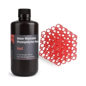 ELEGOO Suda Yıkanabilir Reçine Kırmızı - 1 Kg