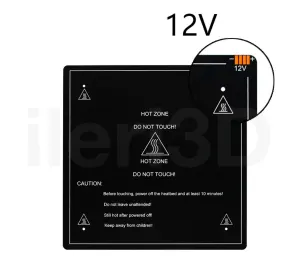 MK3 Alüminyum Isıtıcı Tabla (310x310 mm)