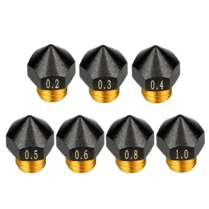 CR10-MK8 0.4mm Teflon Kaplı Nozzle