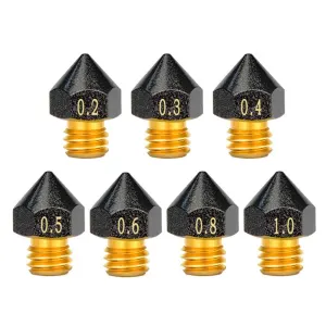 CR10-MK8 1.0mm Teflon Kaplı Nozzle