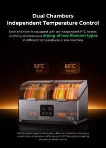 Creality Space Pi X4 Filament Kurutucu görseli 8