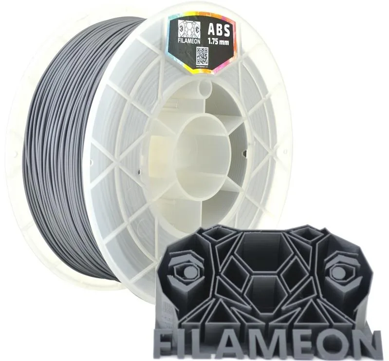Filameon ABS HighFlow Filament 1 Kg (Gümüş Gri)