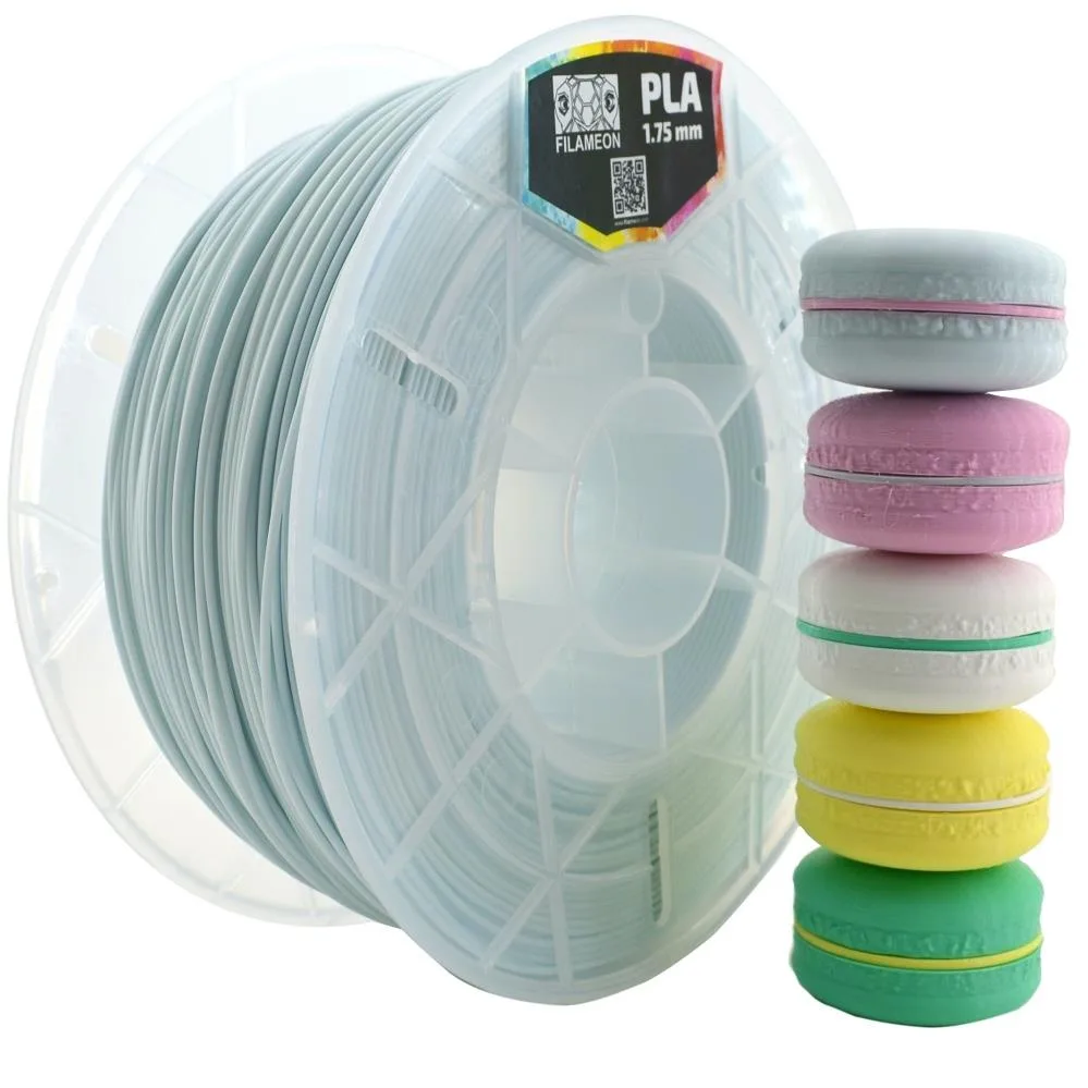 Filameon Pastel Gri Pla Filament 1 Kg
