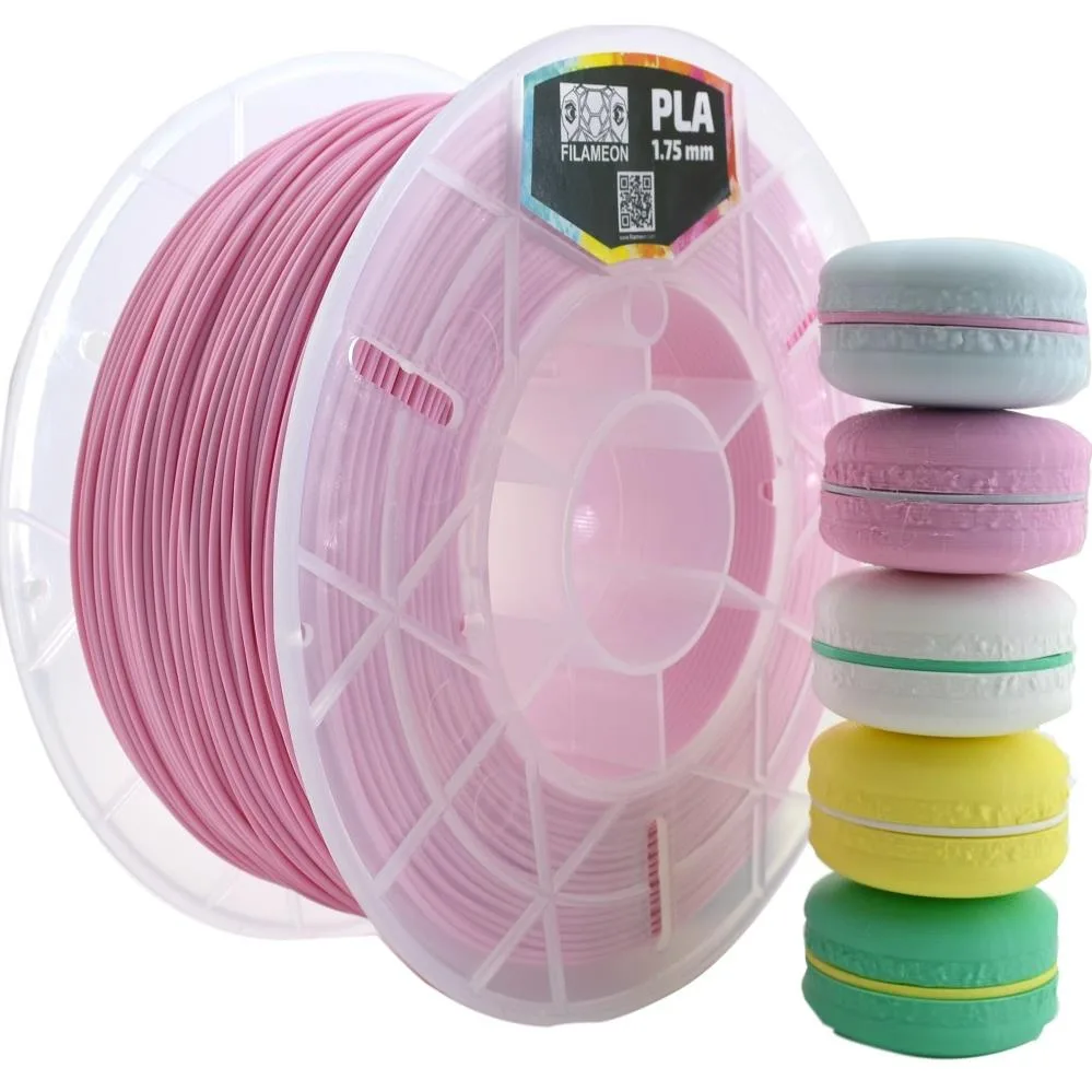Filameon Pastel Pembe Pla Filament 1 Kg