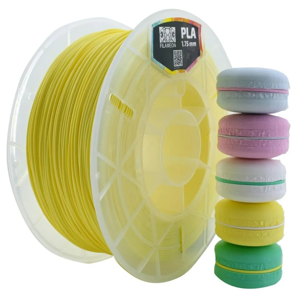 Filameon Pastel Sarı Pla Filament 1 Kg
