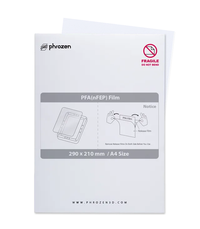 Phrozen A4 (210x290mm) PFA (nFEP) Film - 3'lü Paket