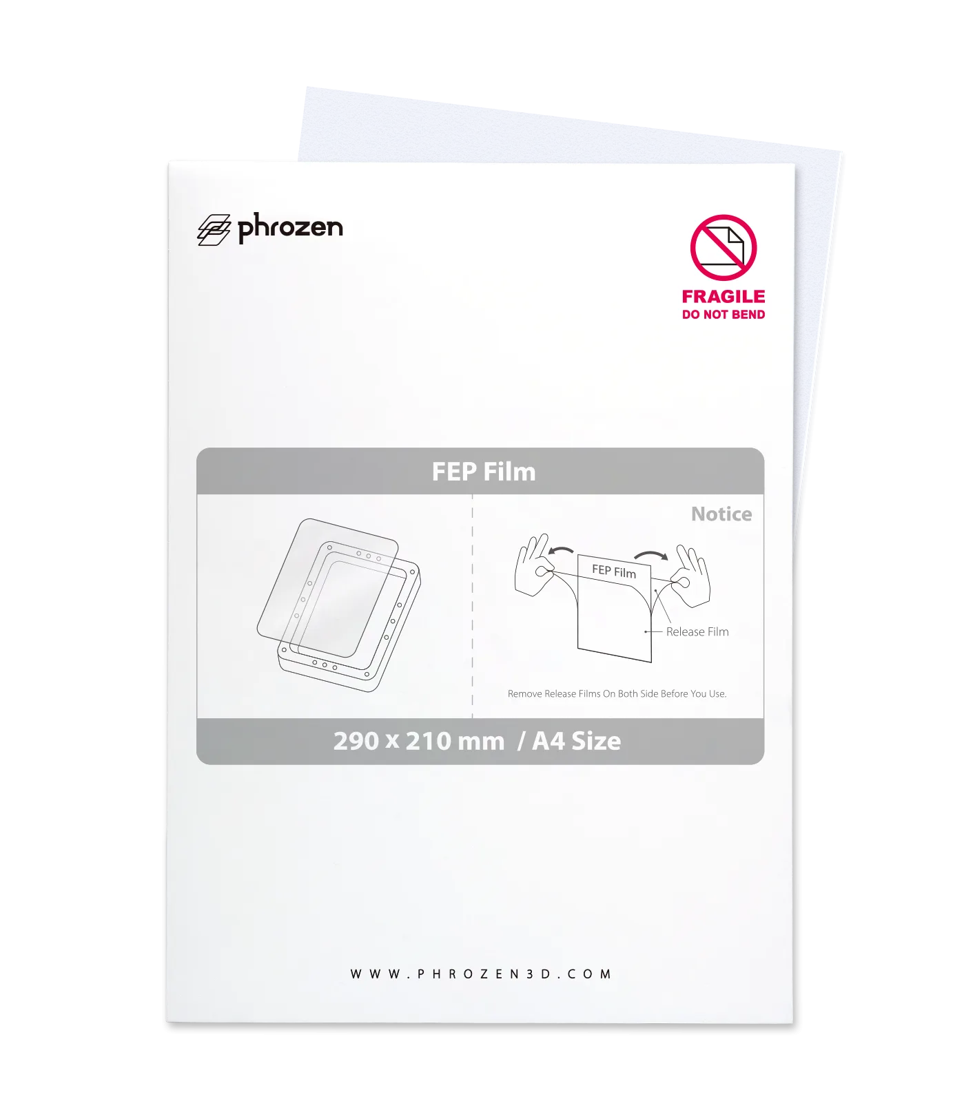 Phrozen FEP Film (380x250mm) - 3'lü Paket