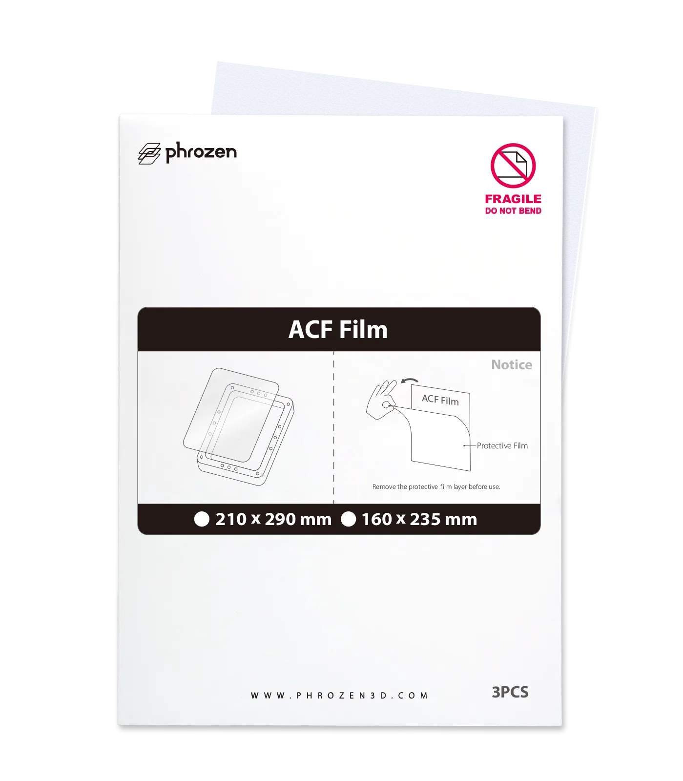Phrozen Mini (160x235mm) ACF Film - 3'lü Paket