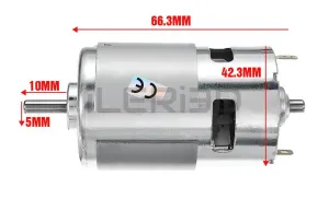 RS775 DC Motor (24v 12000 Rpm) görseli 3