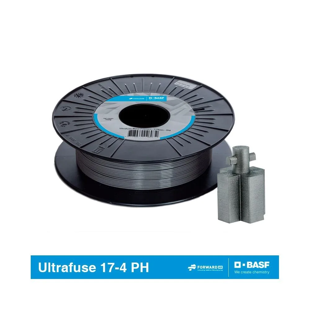 Ultrafuse 17-4 PH Metal Filament 1.75mm 3 Kg