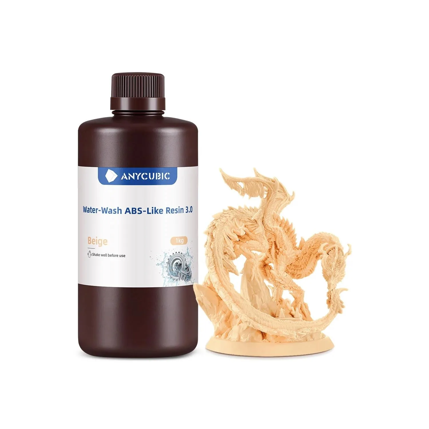 Anycubic Water Wash Abs Like 3.0 Reçine Beige