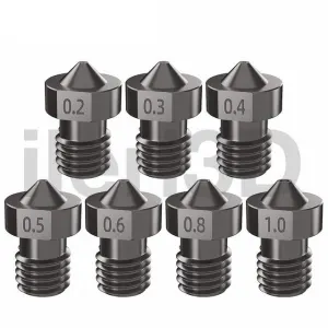 Üst Kalite E3Dv6 Karbon Çeliği Nozzle — 0.80mm