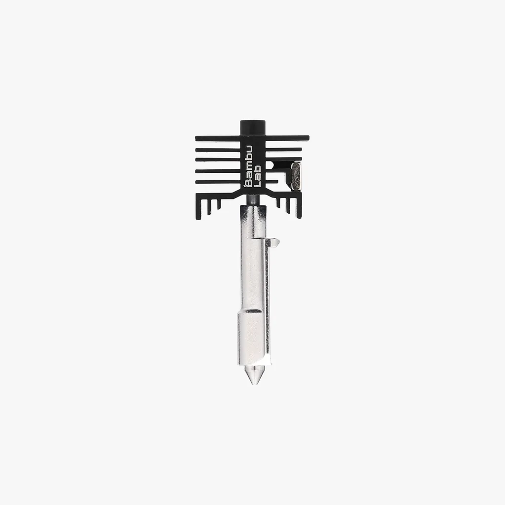 Bambu Lab H2-P2S Sertleştirilmiş Çelik Yüksek Akış Hotend 0.4mm - FAH063