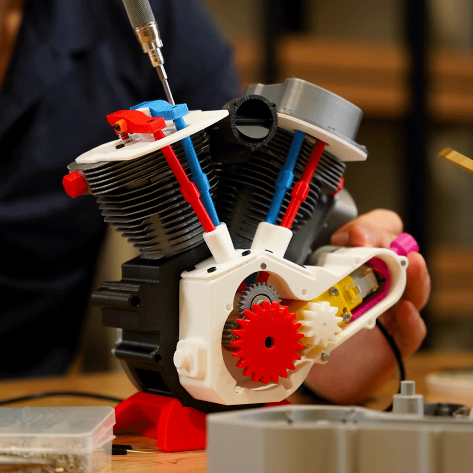 Bambu Lab Motor Modeli Bileşen Kiti-005 - MH005