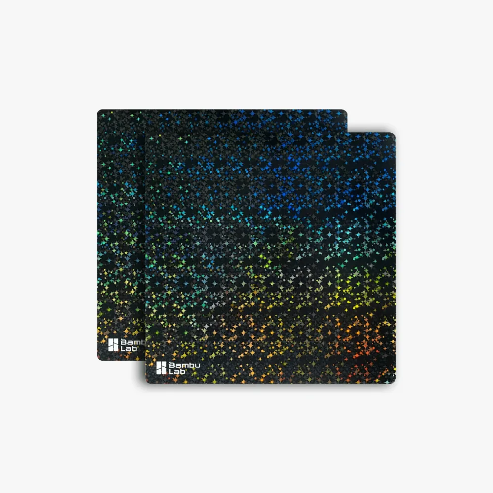 Bambu Lab X1-P1-A1 3D Efekt Yıldız Yüzey Levhası - FAP016