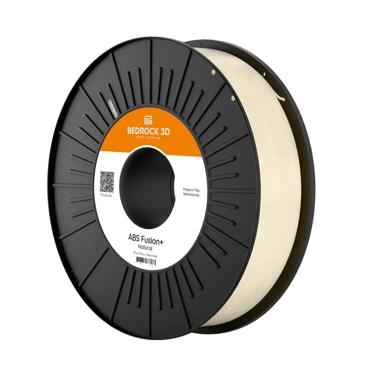 Bedrock ABS Fusion+ Filament 1.75mm Naturel
