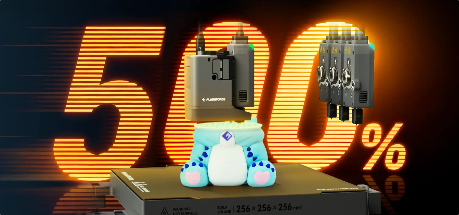 %500'e Kadar Daha Hızlı Çok Renkli Baskı