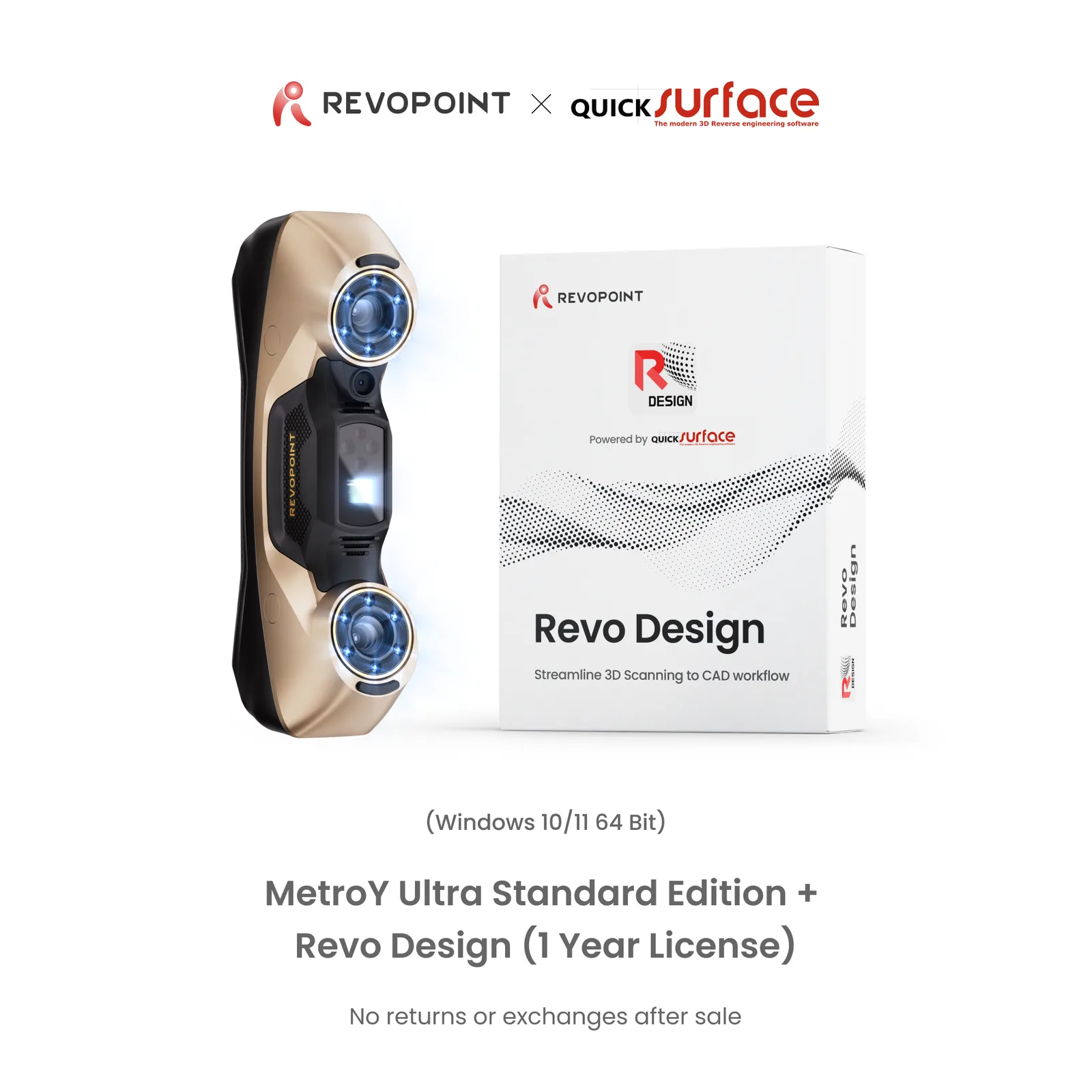 Revopoint MetroY Ultra CMM Edition 3D Tarayıcı görseli 5