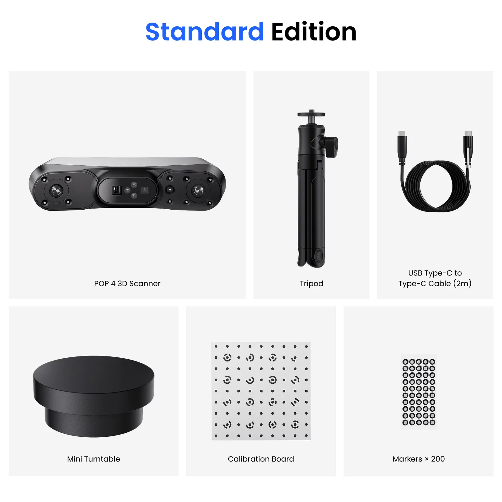 Revopoint POP 4 Standart Edition 3D Tarayıcı görseli 3