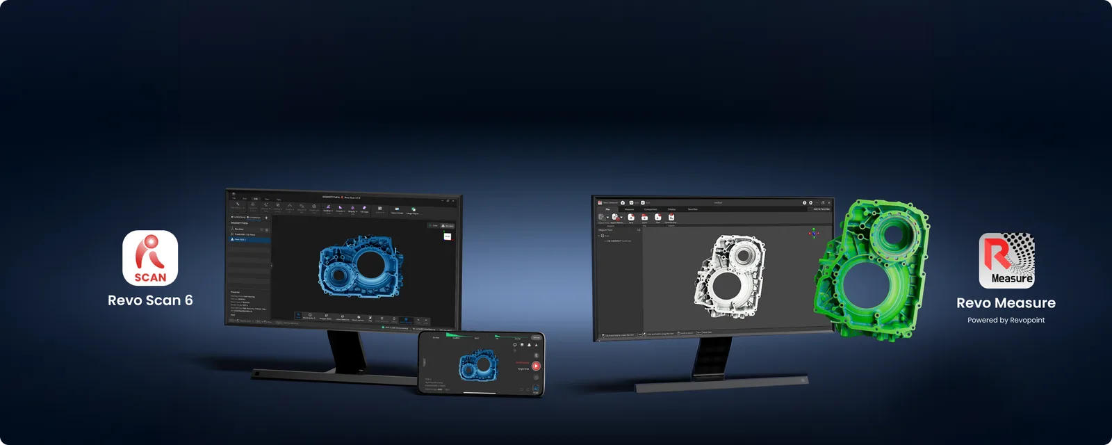 Revopoint POP 4 Standart Edition 3D Tarayıcı — Gelişmiş RGB Kamera