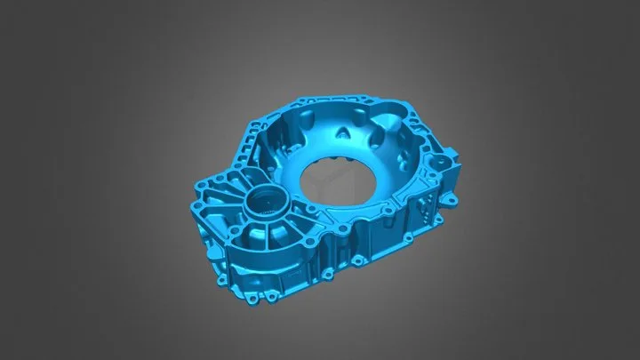 Şanzıman Kutusu Parçası — POP 4 ile taranmıştır — 3D model kapağı